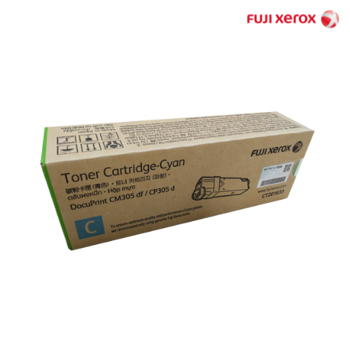 ตลับหมึกแท้ Toner Original Compatible Fuji-Xerox CT201633 Cyan, CT201633